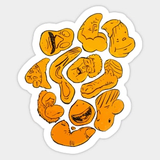 Blobs Sticker